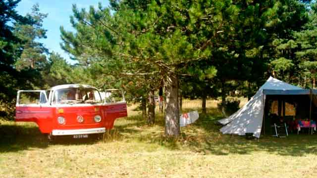 hébergement glamping dans les Cévennes